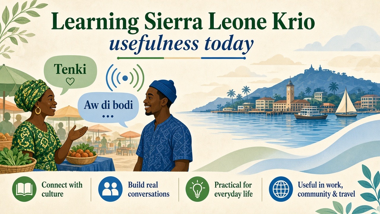 Learning Sierra Leone’s Krio and Its Usefulness Today