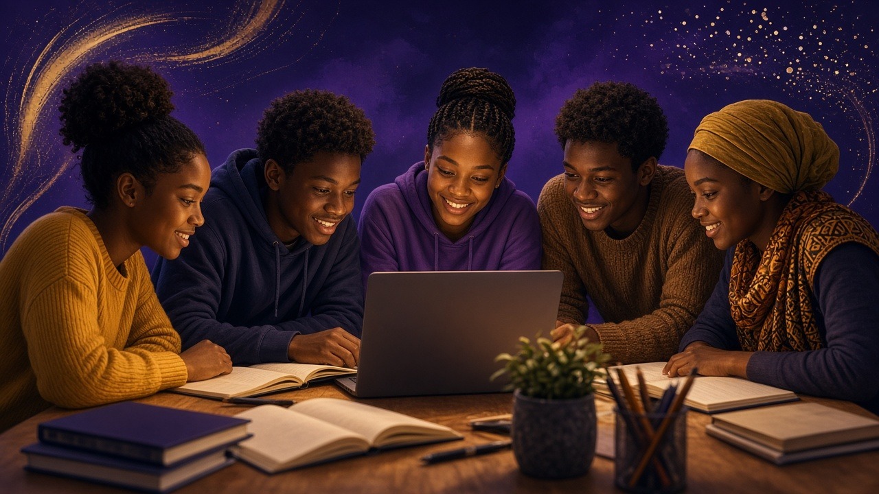 Youth collaborative brilliance under Ubuntu — I am because we are