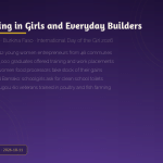 Investing in Girls and Everyday Builders: Niamey’s Young Entrepreneurs, Koutiala’s Women Processors, Mali’s Schoolgirls Speak Up, and Burkina’s Veteran Fish Farmers