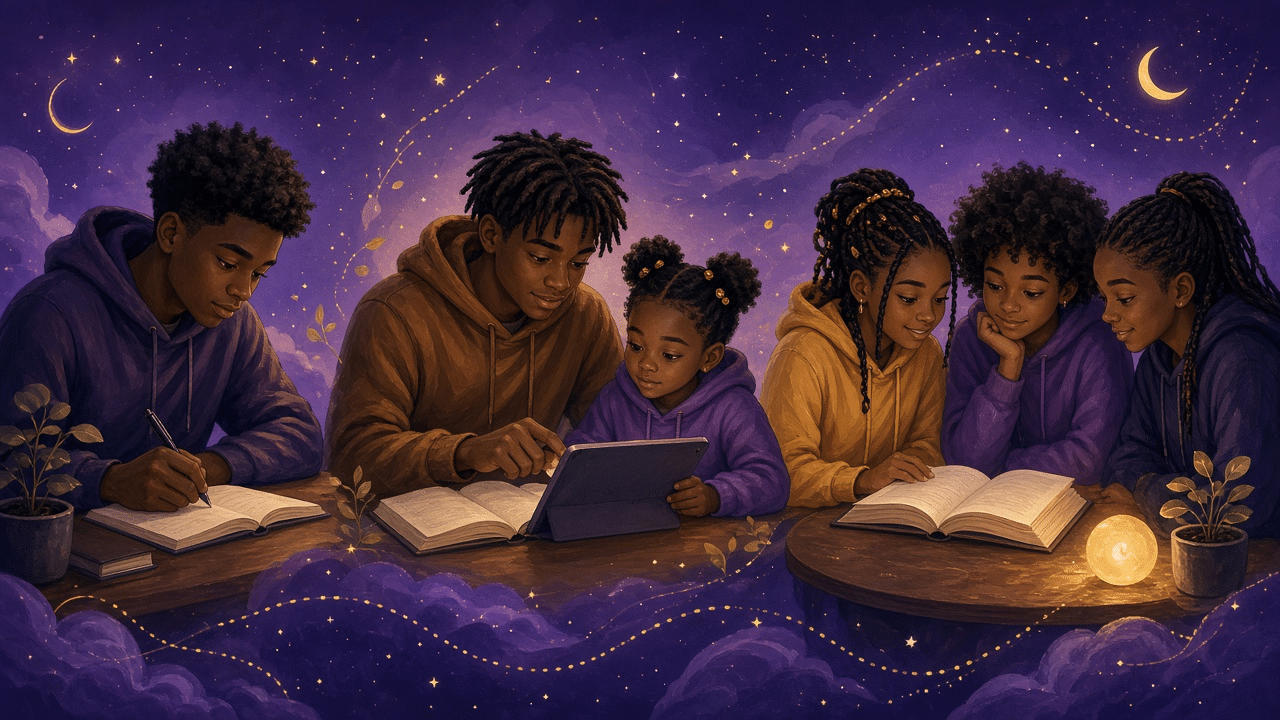 Youth sharing the lesson of each one teach one